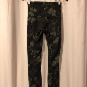 Lululemon Butterfly Camouflage Leggings